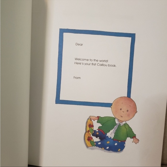 Caillou Baby Memory Book - Picture 3 of 8